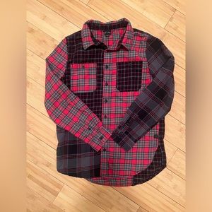 boys art class long sleeve button shirt